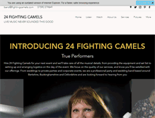 Tablet Screenshot of fightingcamels.com